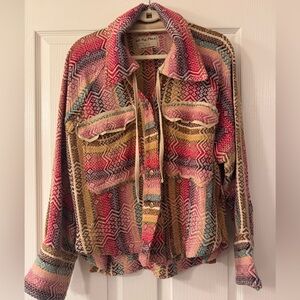 Free People Rainbow Rays Jacket